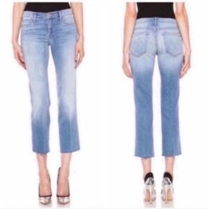 Mother Jeans The Rascal Fray in Light Kitty